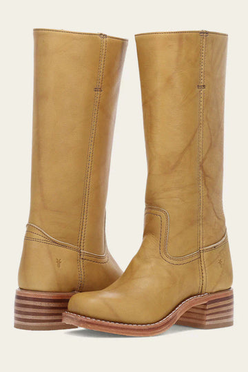 Botas hasta la rodilla para mujer – estilo pull-on y tacón bajo estratificado