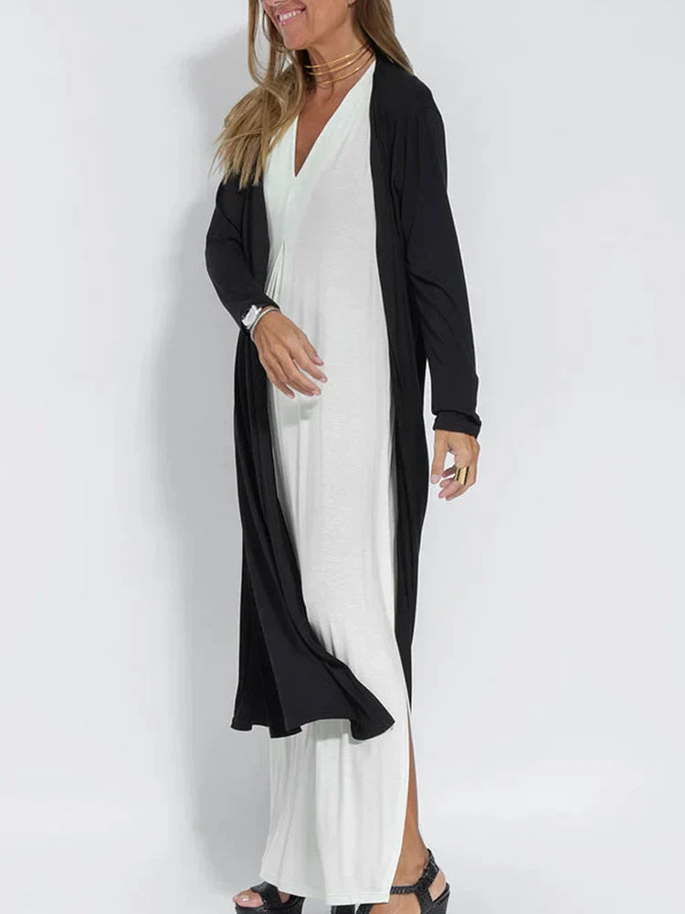 Cárdigan Elegante Monocolor para Mujer | Isla