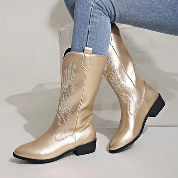 Stivali Cowboy Donna Western Morbidi Comodi - Classici & Versatili