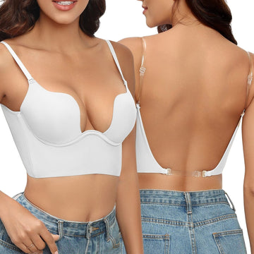 Celeste - Reggiseno Senza Schienale con Comfort e Supporto per Donna