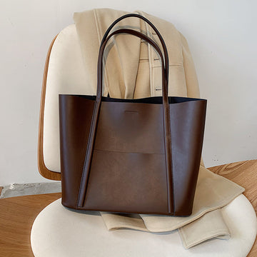 Tote Bag Donna con Manico Superiore - Spaziosa Borsa Quotidiana