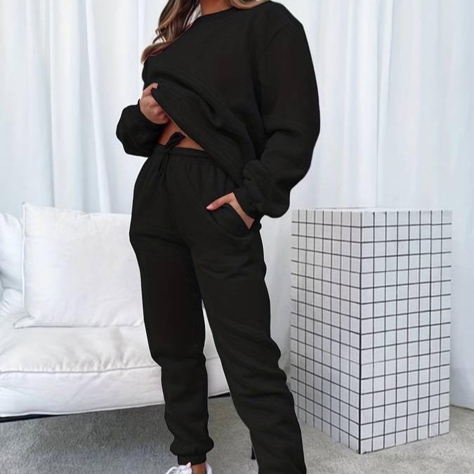 Set Tuta da Ginnastica Comodo da Donna – Abbigliamento da Casa Rilassato