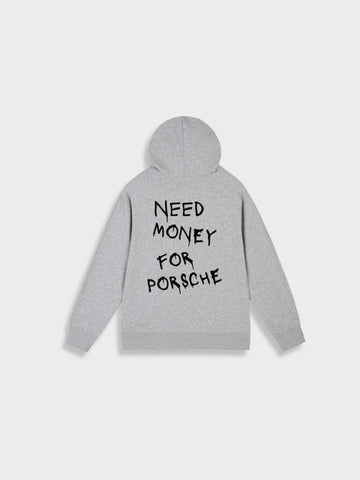 Sudadera con Capucha para Hombre - Estampado de Eslogan en la Espalda