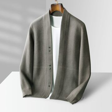 Aurelian - Cardigan Autunnale Slim-Fit Elegante per Uomo