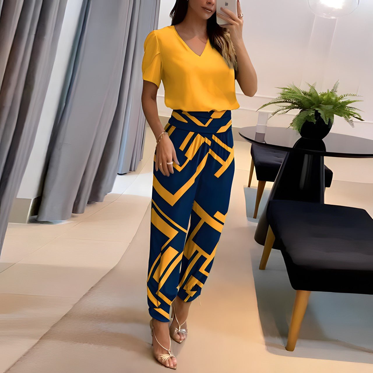 Set Blusa e Pantaloni per Donna