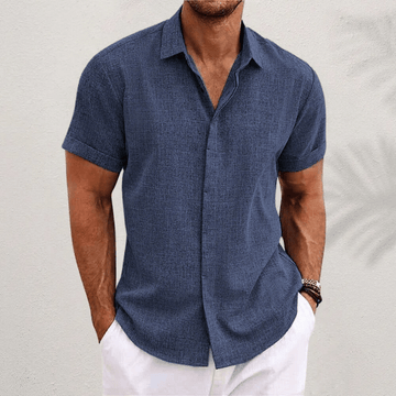 Camicia Traspirante a Maniche Corte per Uomo