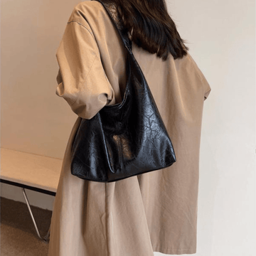 Borsa a Spalla Vintage con Interno Capiente e Stile Classico per Donna