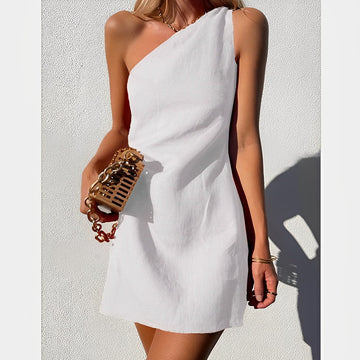 Abito Elegante e Confortevole Monospalla per Donna