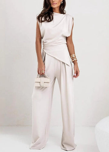 Completo Chic e Versatile con Top e Pantaloni per Donna