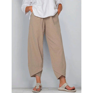 Pantaloni Larghi Traspiranti ed Eleganti per Donna | Livia