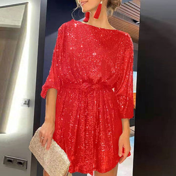 Abito Glitter Trendy per Donna
