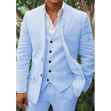 Completo Elegante 3 Pezzi da Uomo